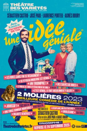 Affiche du spectacle : Une idée géniale